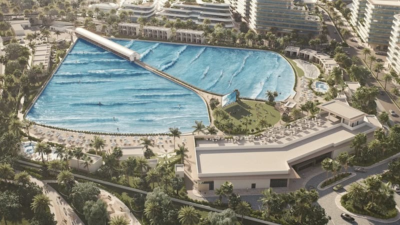 Operational map of the wave pool